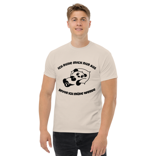 "Müder Panda" T-Shirt