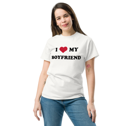 "I love my boyfriend" T-Shirt
