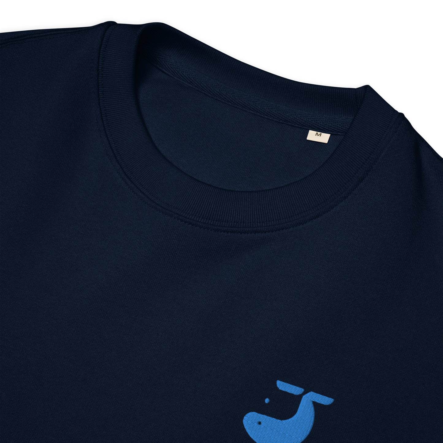 "Little Whale Stick" Bio-Baumwolle Sweater