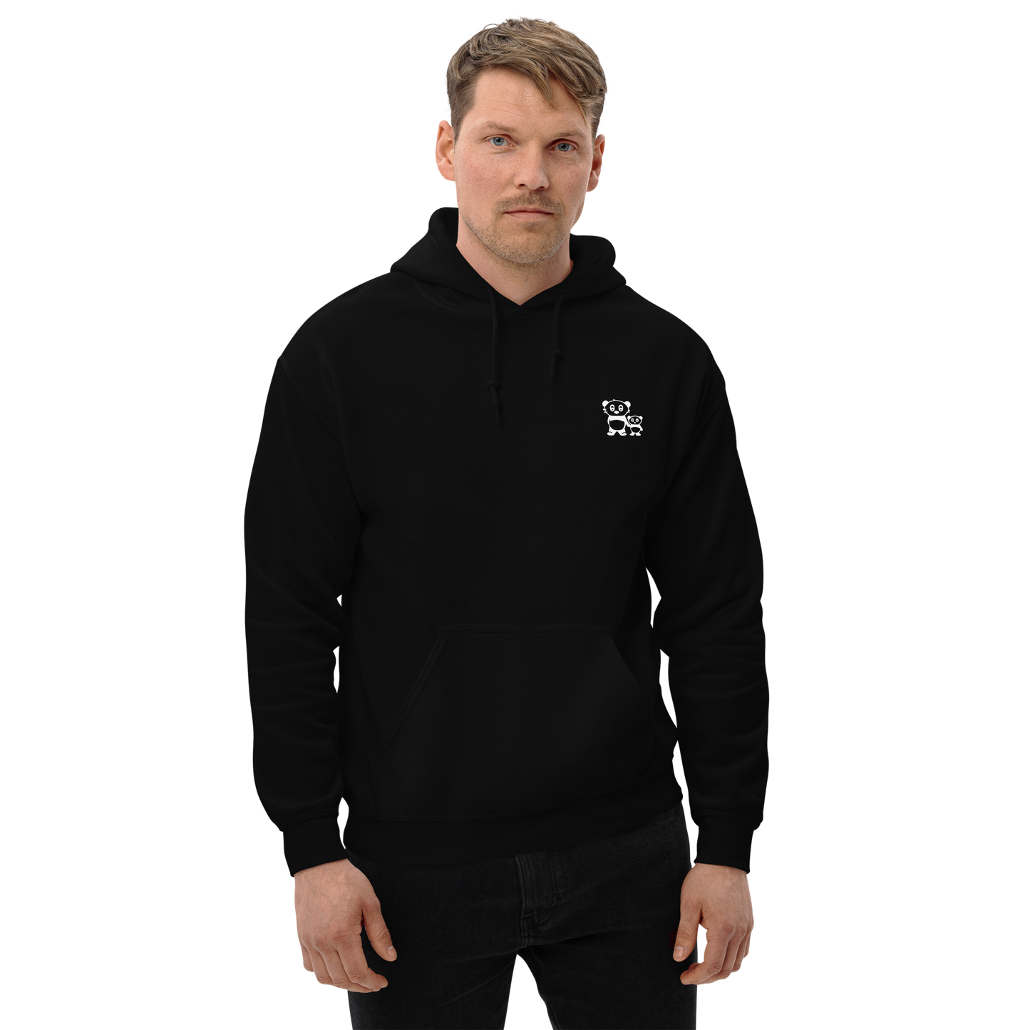 "Panda Love" Hoodie für Männer