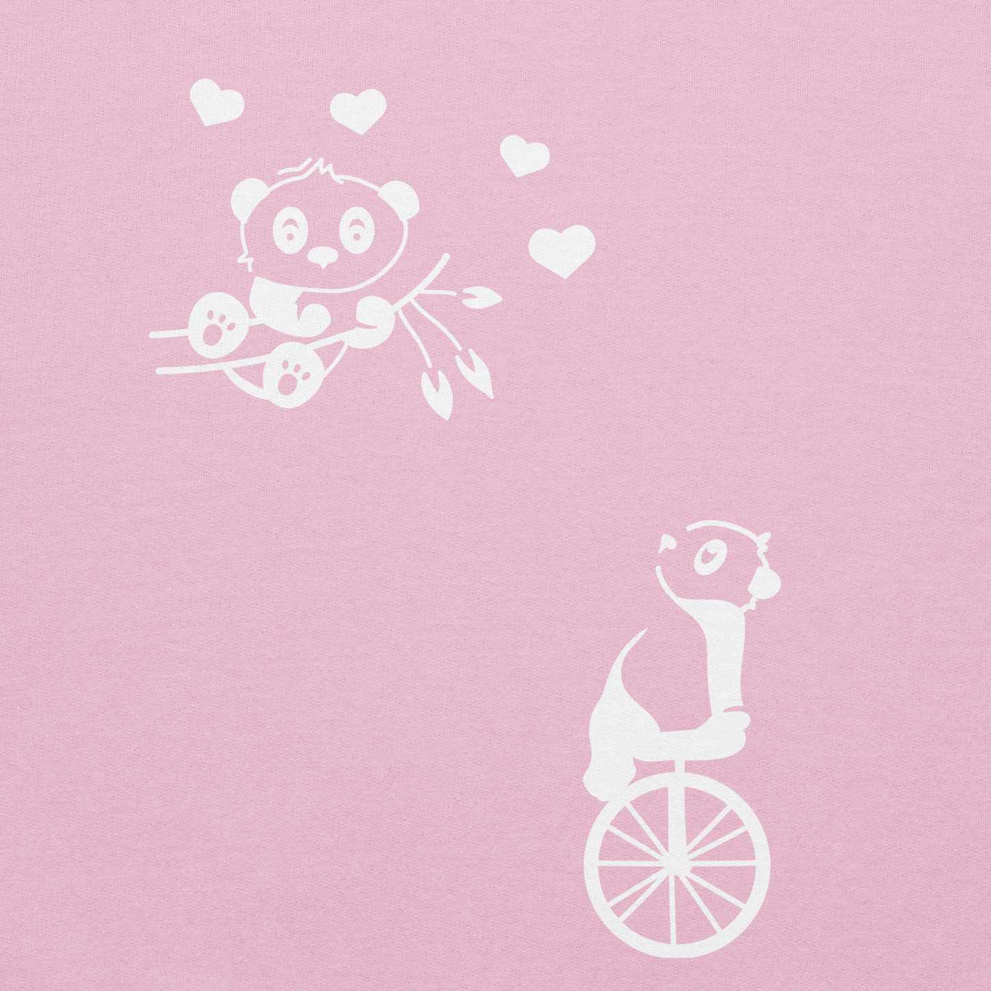 "Panda Love" Hoodie für Frauen