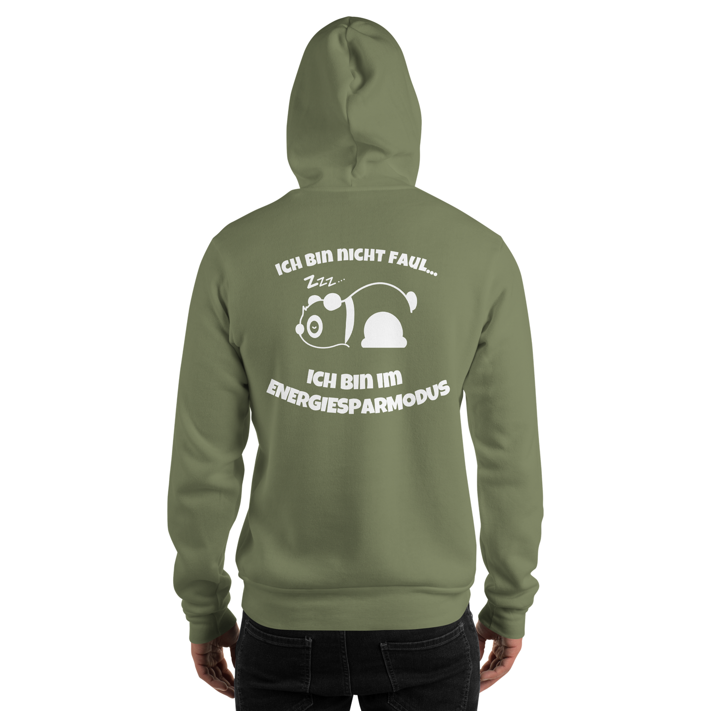 "Panda-Energiesparmodus" Hoodie