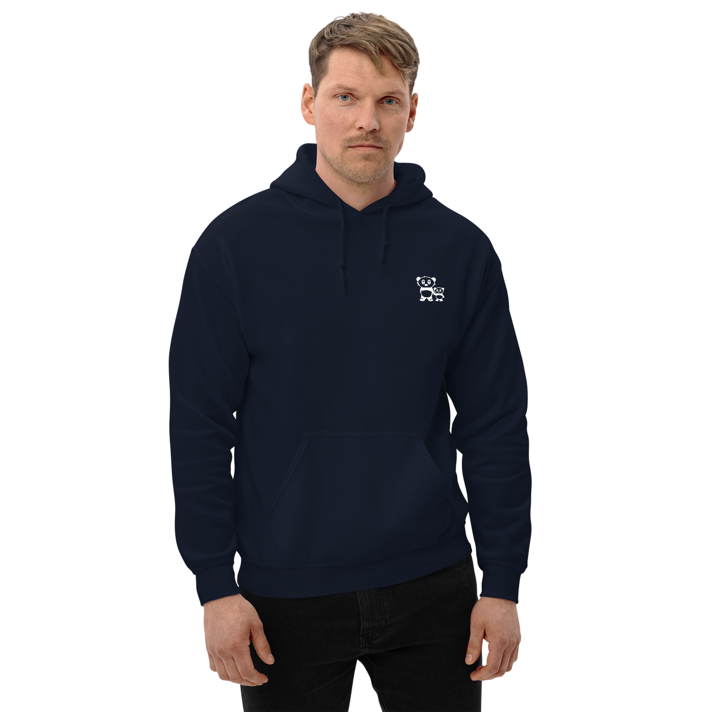 "Panda Love" Hoodie für Männer
