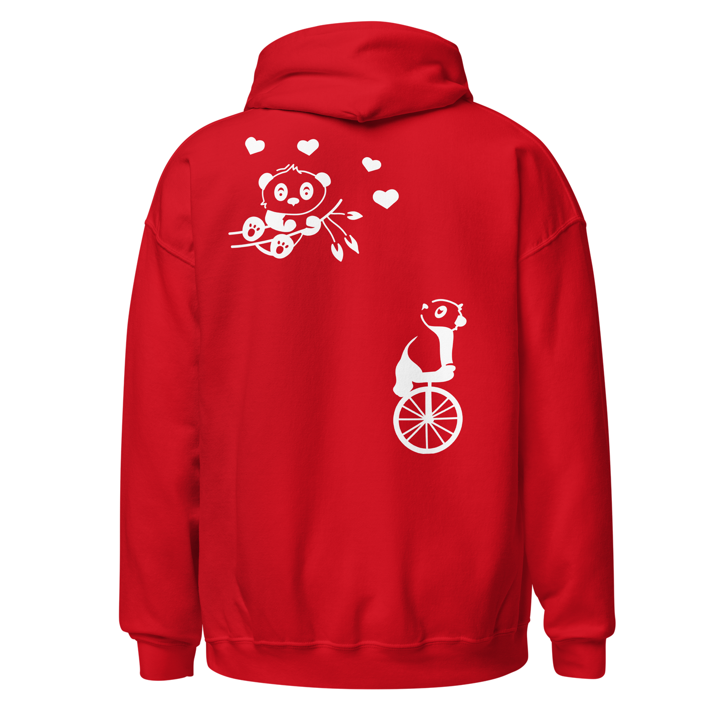 "Panda Love" Hoodie für Frauen
