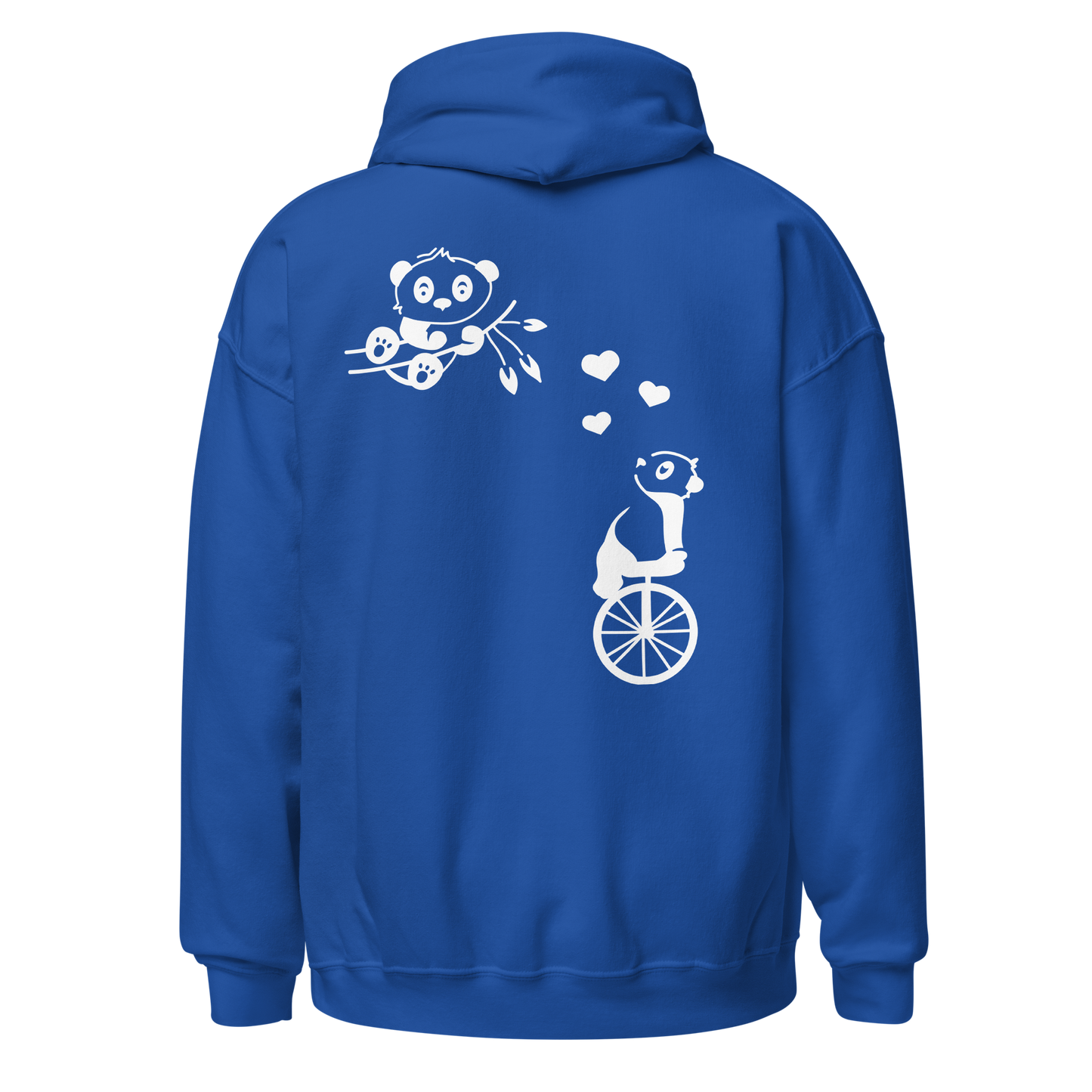 "Panda Love" Hoodie für Männer