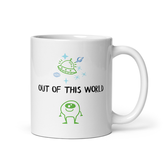 "Out of this world" Tasse
