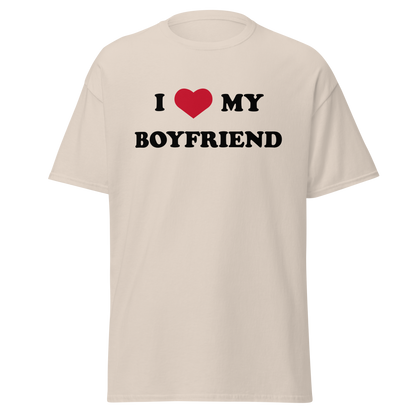 "I love my boyfriend" T-Shirt
