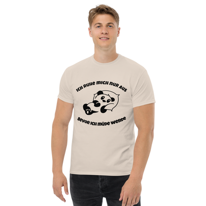 "Müder Panda" T-Shirt