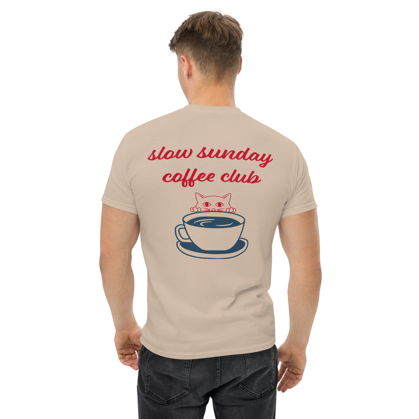 "Slow sunday coffee club" T-Shirt