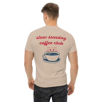 "Slow sunday coffee club" T-Shirt