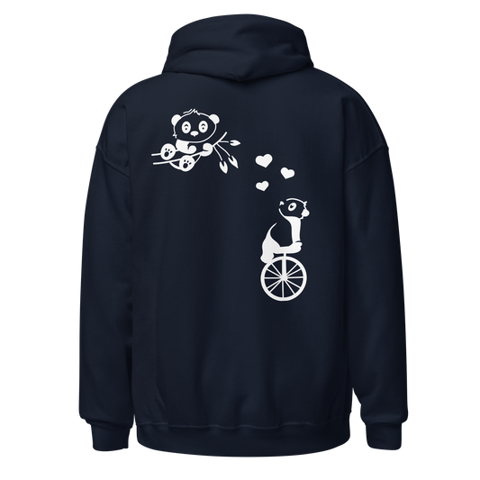 "Panda Love" Hoodie für Männer