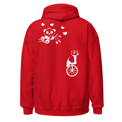 "Panda Love" Hoodie für Frauen