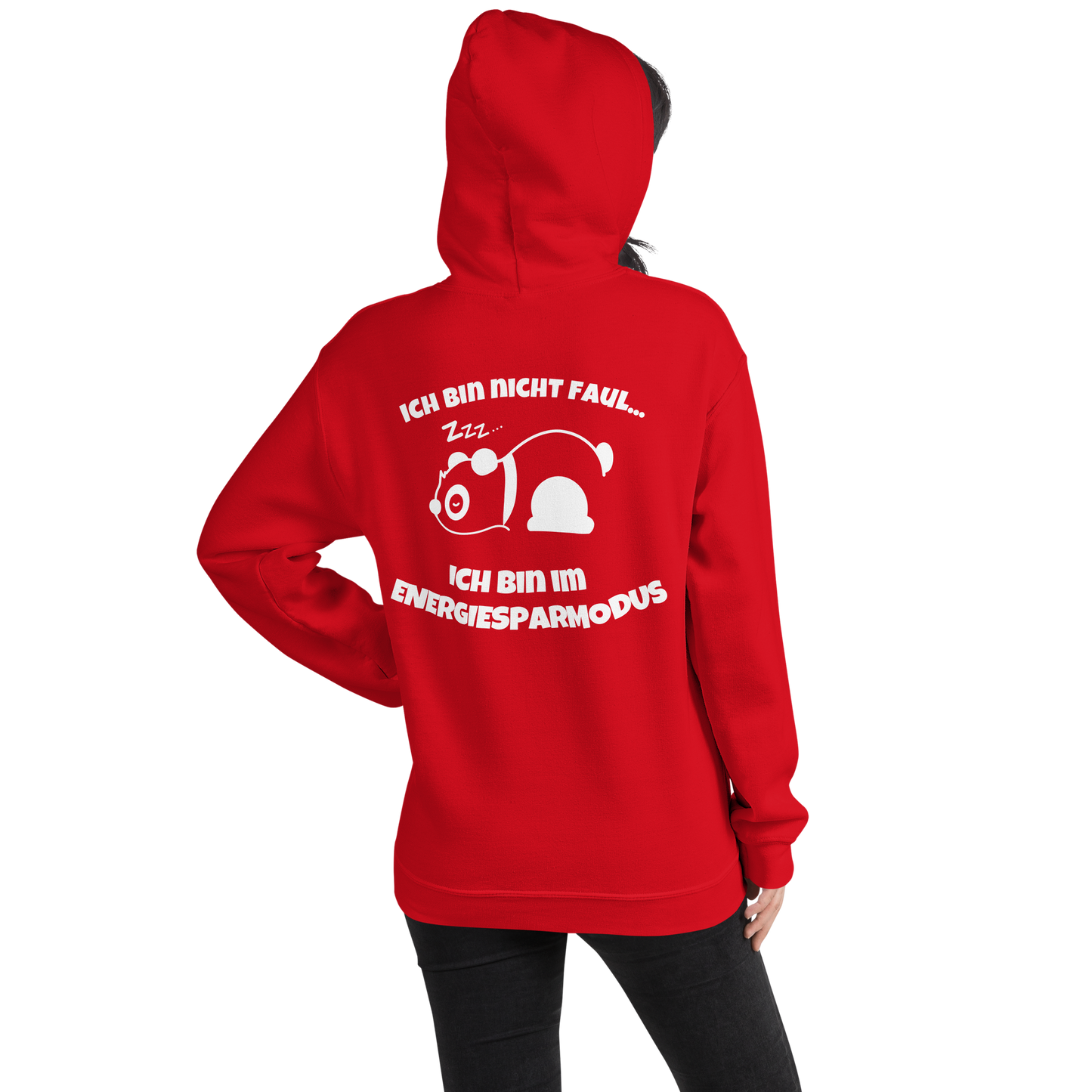 "Panda-Energiesparmodus" Hoodie