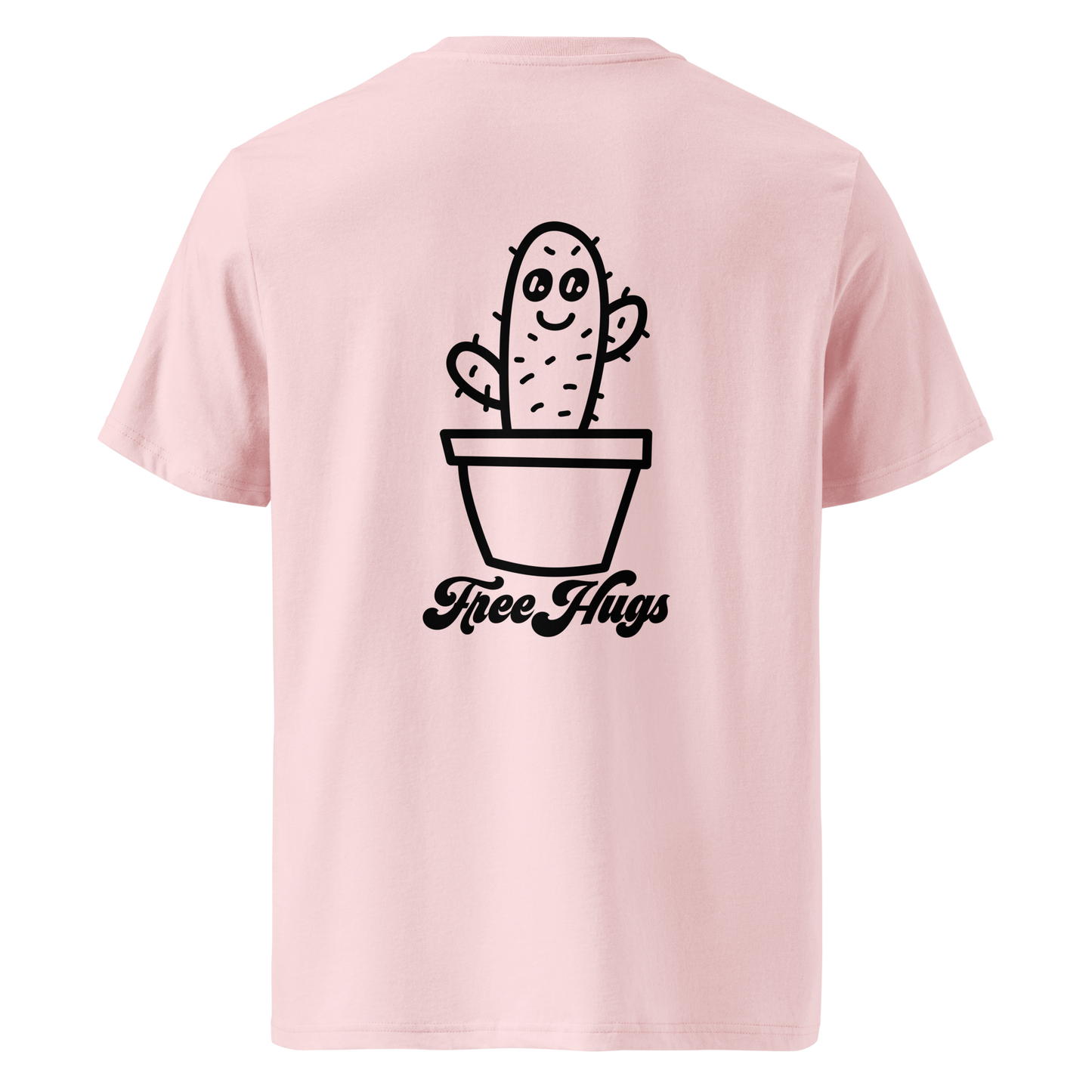 Free Cactus Hugs Unisex Bio-Baumwoll-T-Shirt