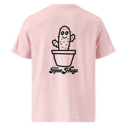 Free Cactus Hugs Unisex Bio-Baumwoll-T-Shirt