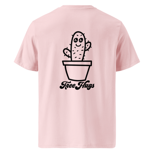 Free Cactus Hugs Unisex Bio-Baumwoll-T-Shirt