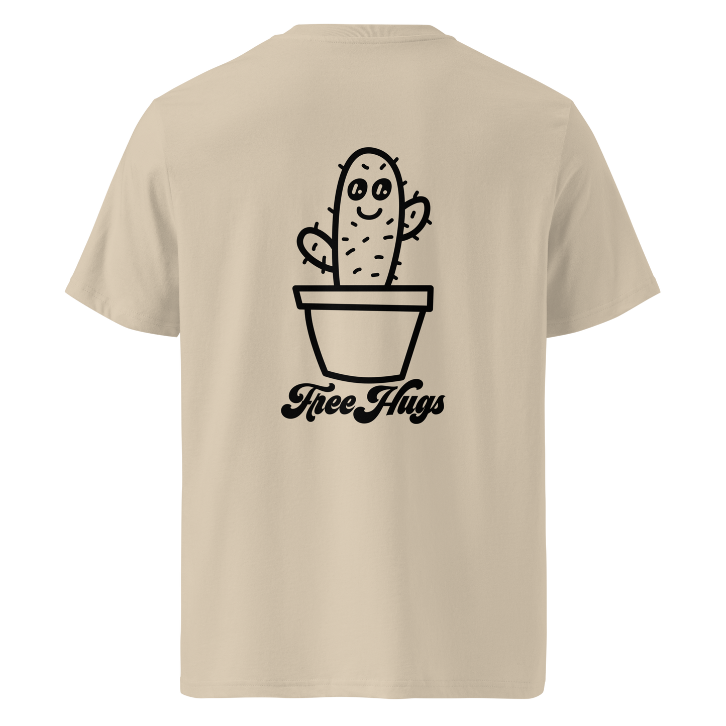 Free Cactus Hugs Unisex Bio-Baumwoll-T-Shirt