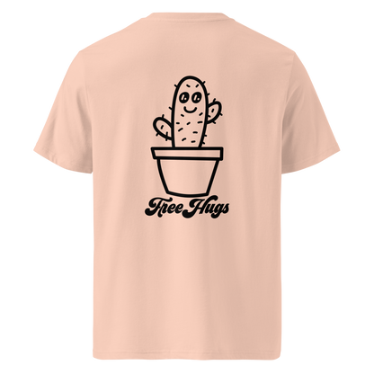 Free Cactus Hugs Unisex Bio-Baumwoll-T-Shirt