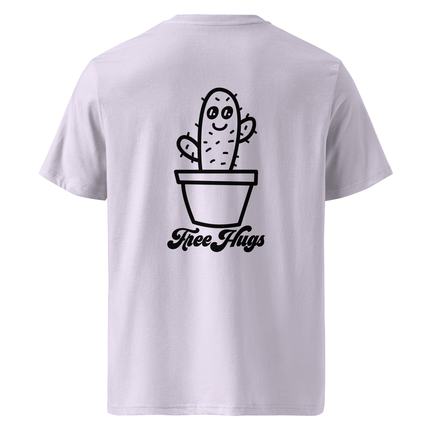 Free Cactus Hugs Unisex Bio-Baumwoll-T-Shirt