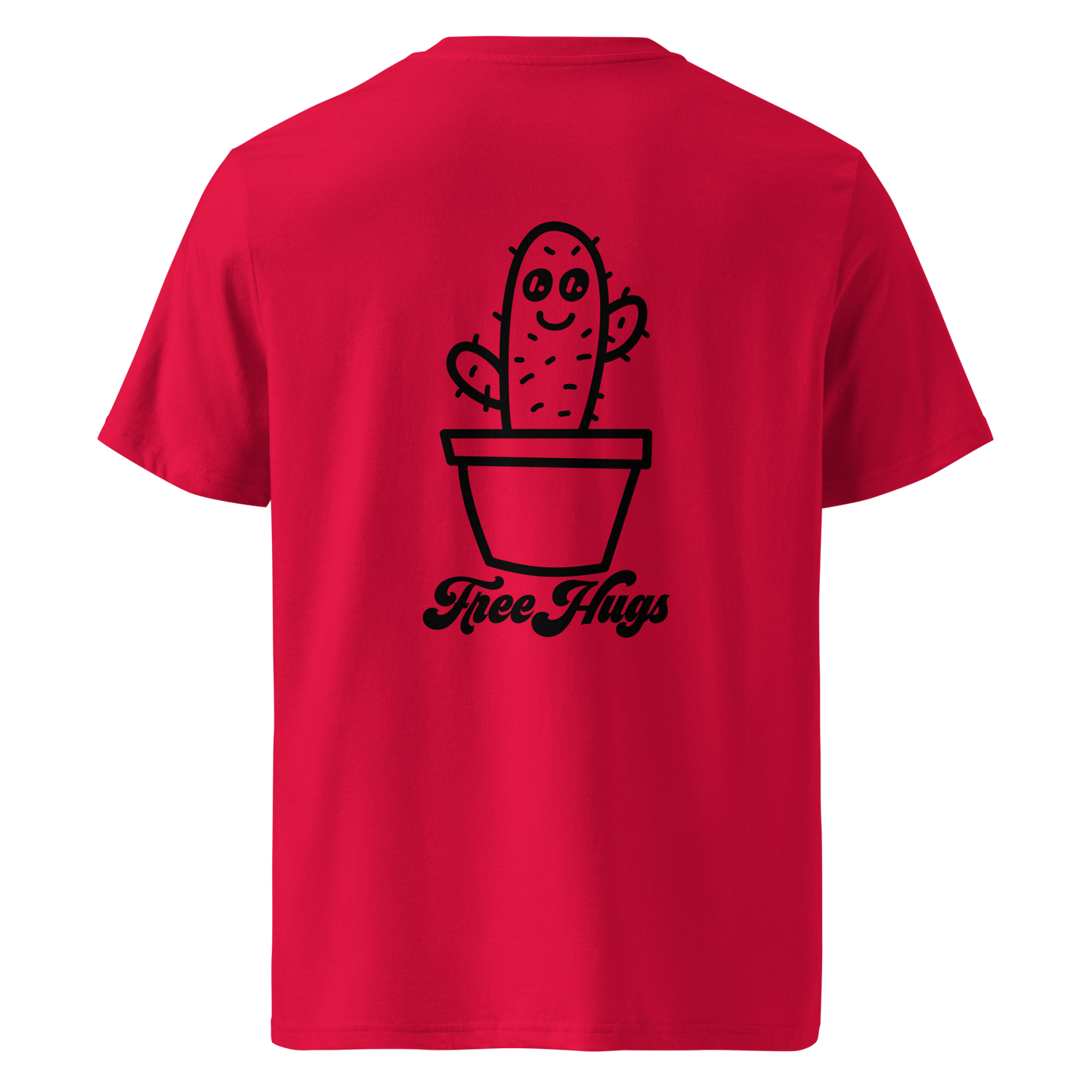 Free Cactus Hugs Unisex Bio-Baumwoll-T-Shirt