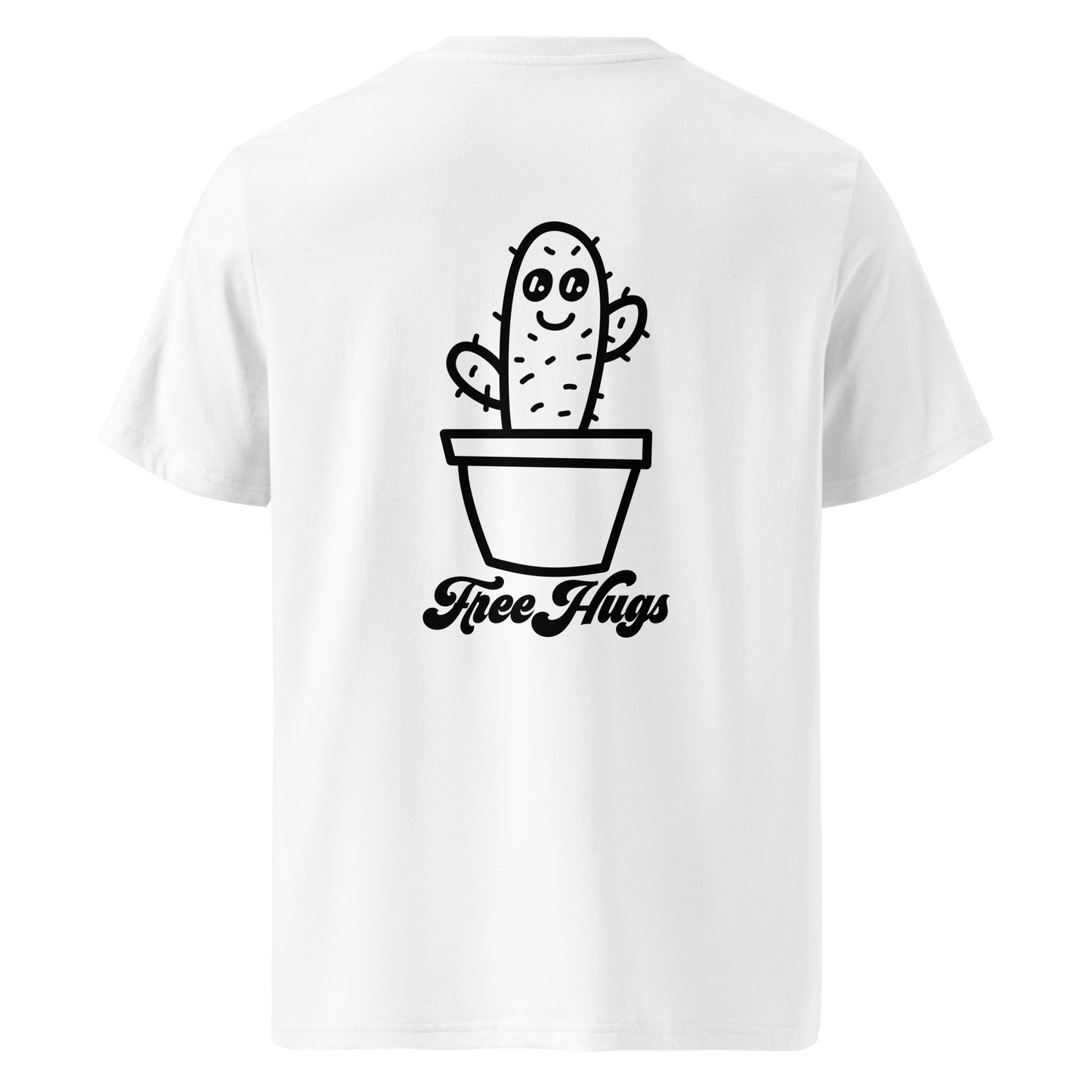 Free Cactus Hugs Unisex Bio-Baumwoll-T-Shirt