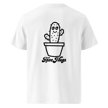 Free Cactus Hugs Unisex Bio-Baumwoll-T-Shirt