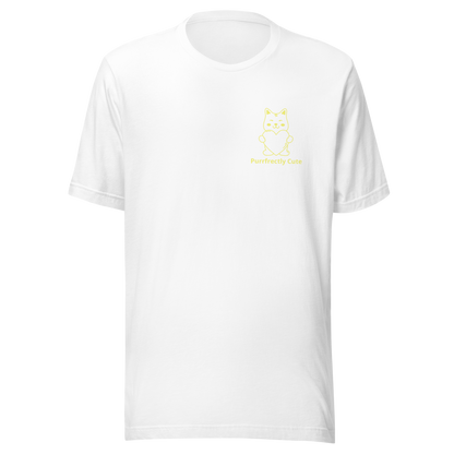 Purrfectly Cute Unisex Eco-T-Shirt